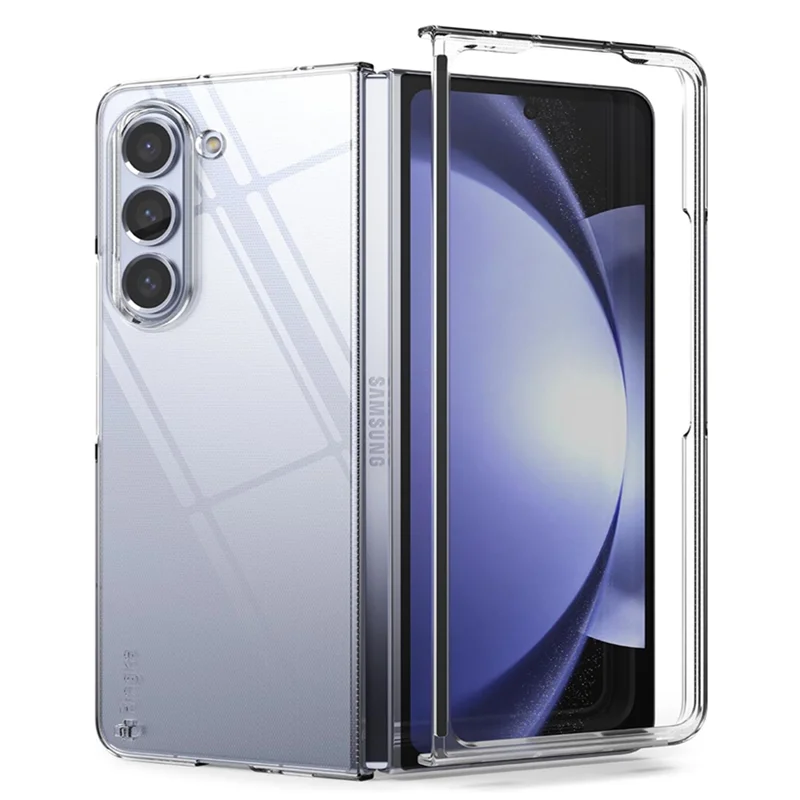 For Samsung Galaxy Z Fold 6 Fold6 5G Clear Case Protective Cover Ultra Thin Hard PC Bumper For Samsung Zfold6 Shockproof Shell