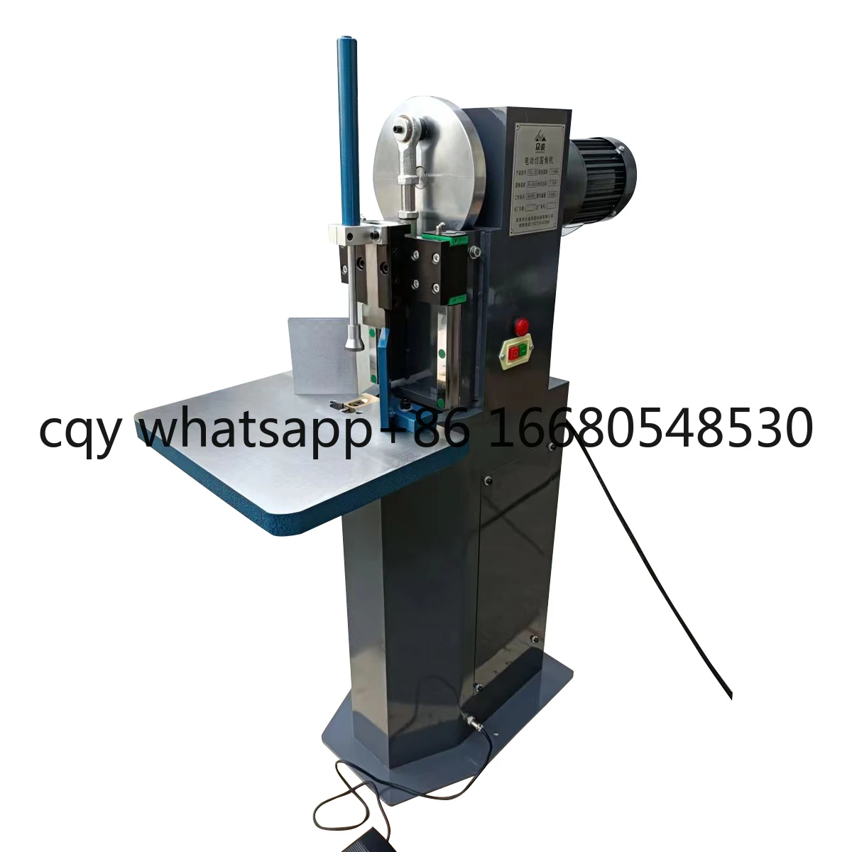 

TG Qike QK-120A Новый электрический станок для резки угла ноутбука Машина для резки бумаги с круглыми углами