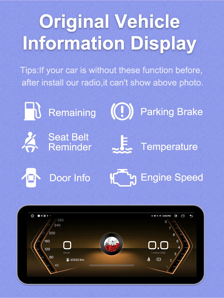 Autotop 10.25 "Android 12 Autoradio Stereo-Multimedia-Player für BMW Serie F20 F21 F23 NBT-System GPS Carplay BT Hea dunit – Detail 5