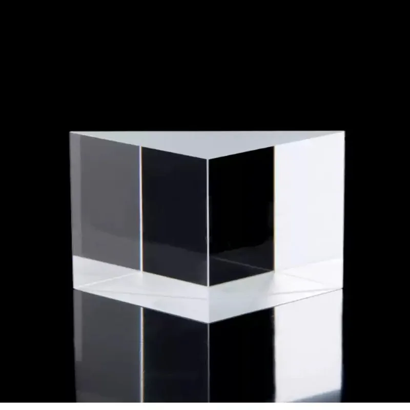 9/10/12/14/15MM Right Angle Reflective Prism with Inclined Aluminum Film 90 ° Reflective H-K9 Optical Glass