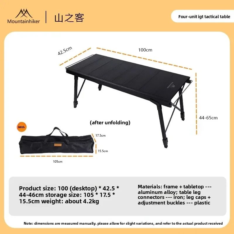 Mountainhiker Newest Folding IGT Camping Lift Table,Portable Outdoor IGT Cooking System,3-5 Tables,Multi-Purpose Camping Table