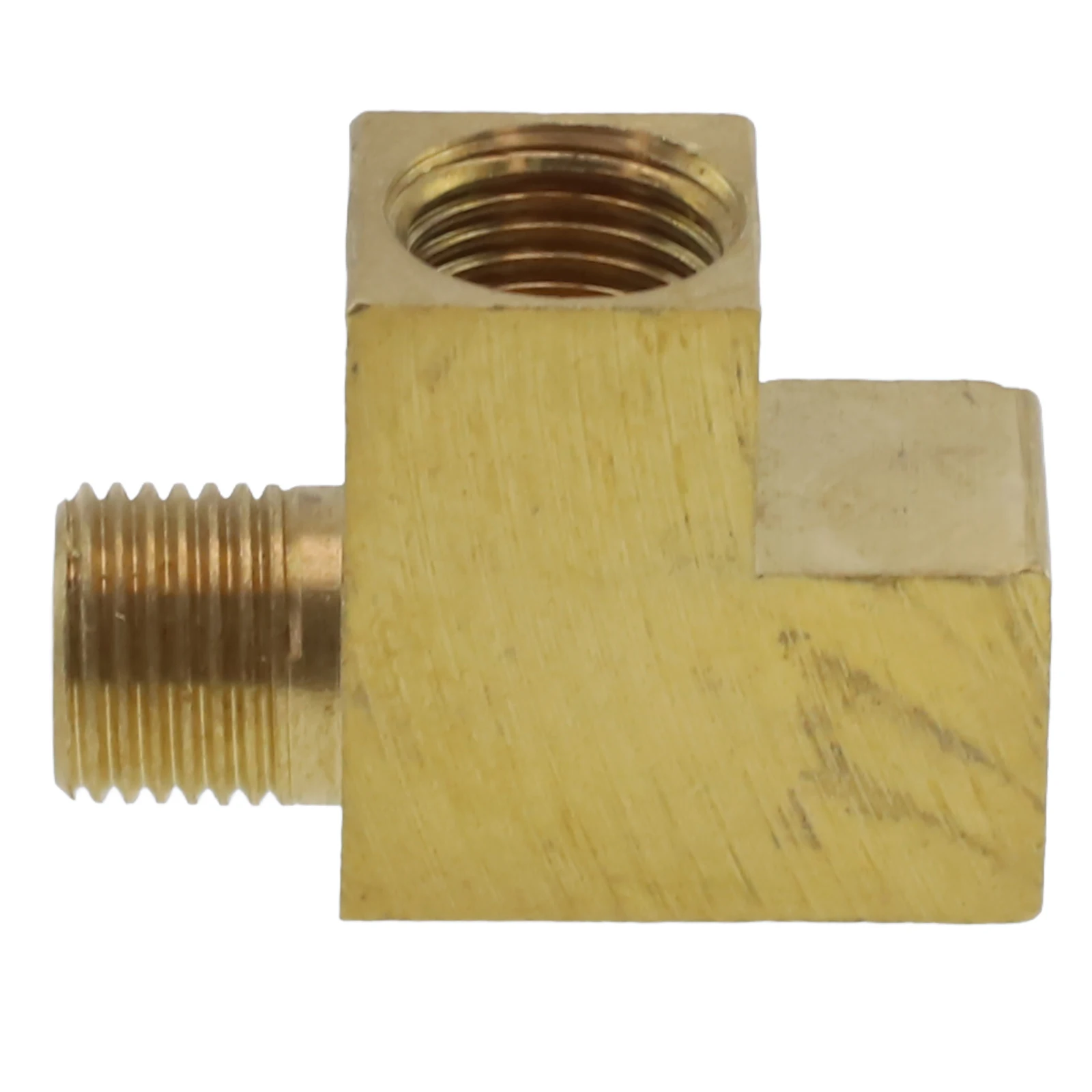 Car Accessories Angle Adapter Brass Material External Thread Angle Adapter Precise Threading For Oil Pressure Sensor