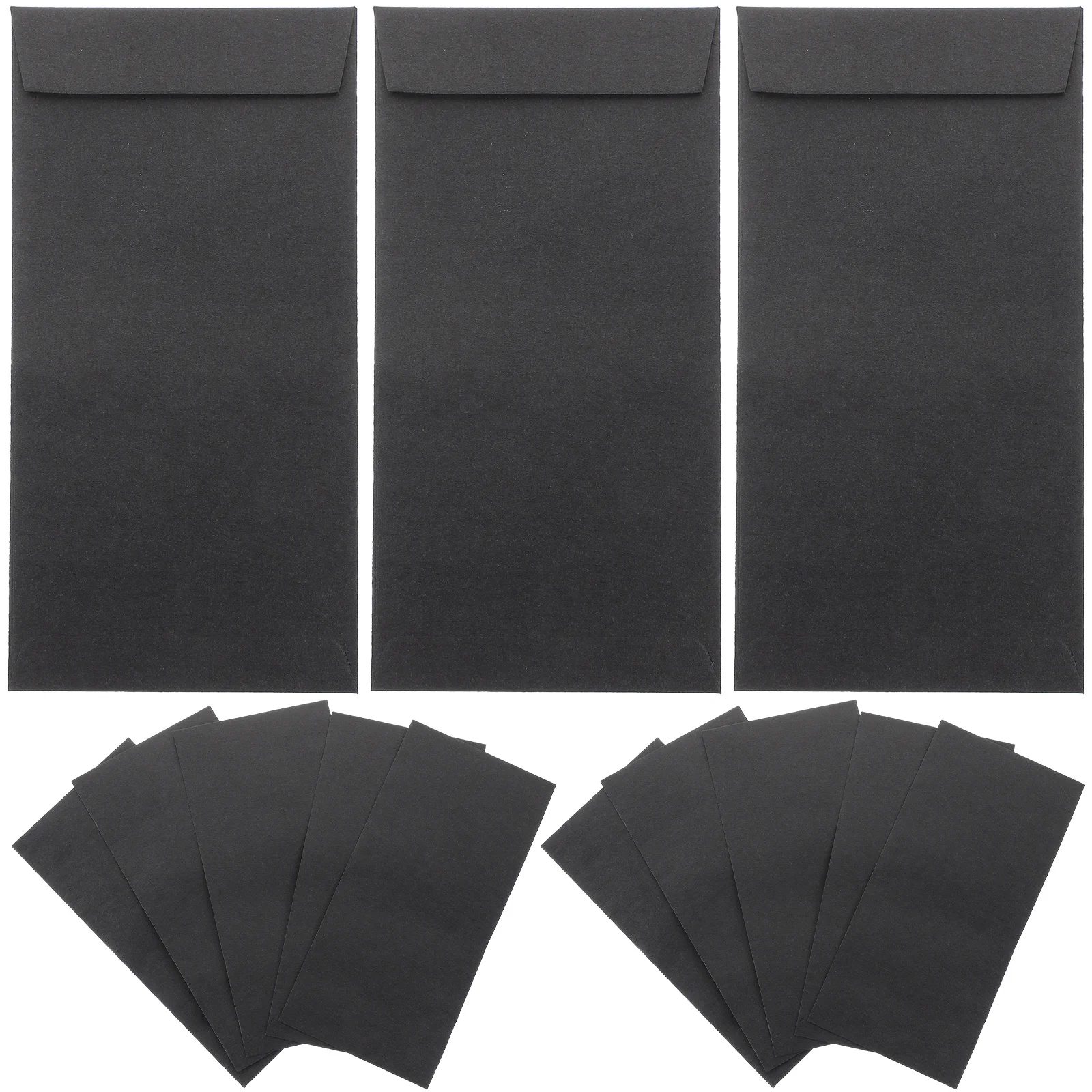 120개 중국 스타일 현금 봉투 접착식 돈 주머니 키 동전 수표 팁용 종이 예산 정리함