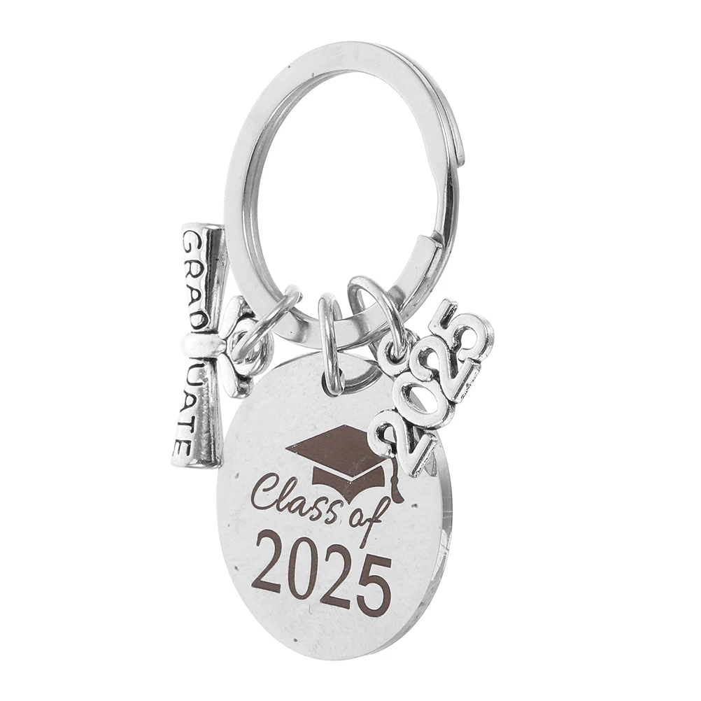 

Graduation Keychain Season Class of 2025 Present Jewelry Charm Ring Celebration Backpack