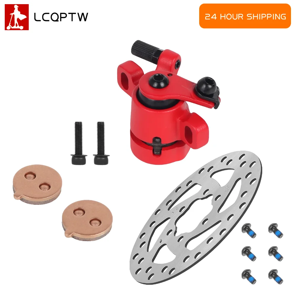 Für Segway Ninebot F3 F3 Pro Vorderes Scheibenbremssystem Elektroroller Bremssattel 120mm Bremsscheibe Bremsbeläge
