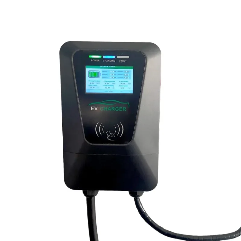 TARY Type 2 Type 1 GBT 7KW 11KW 21KW EV Wallbox Wall-mounted Charging Station