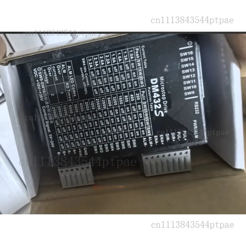 Dm432s Two-phase Stepper Driver Dc18-36v Maximum 3.2a Suitable for 42/57 Open-loop Stepper Motor (actual Picture Taken)