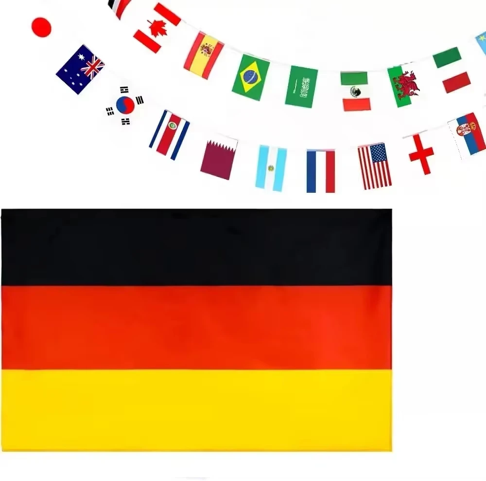 

2025 CCAM OSCAM Bandera alemana de 7/8 líneas de alta calidad OSCAM Europa Austria Bélgica bandera colgante colorida