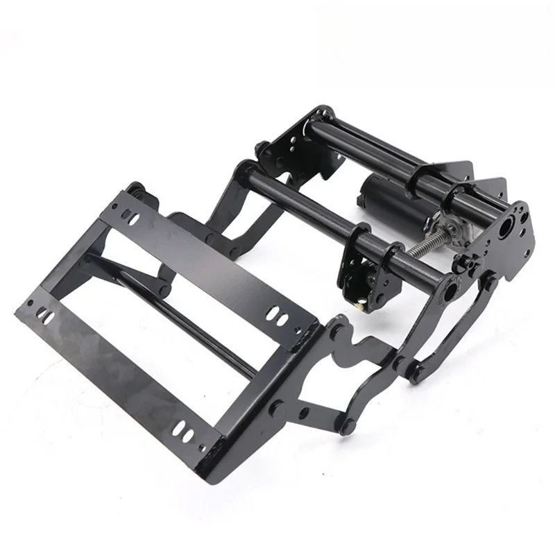 Car and aviation seat modifications, single-stage electric leg rests