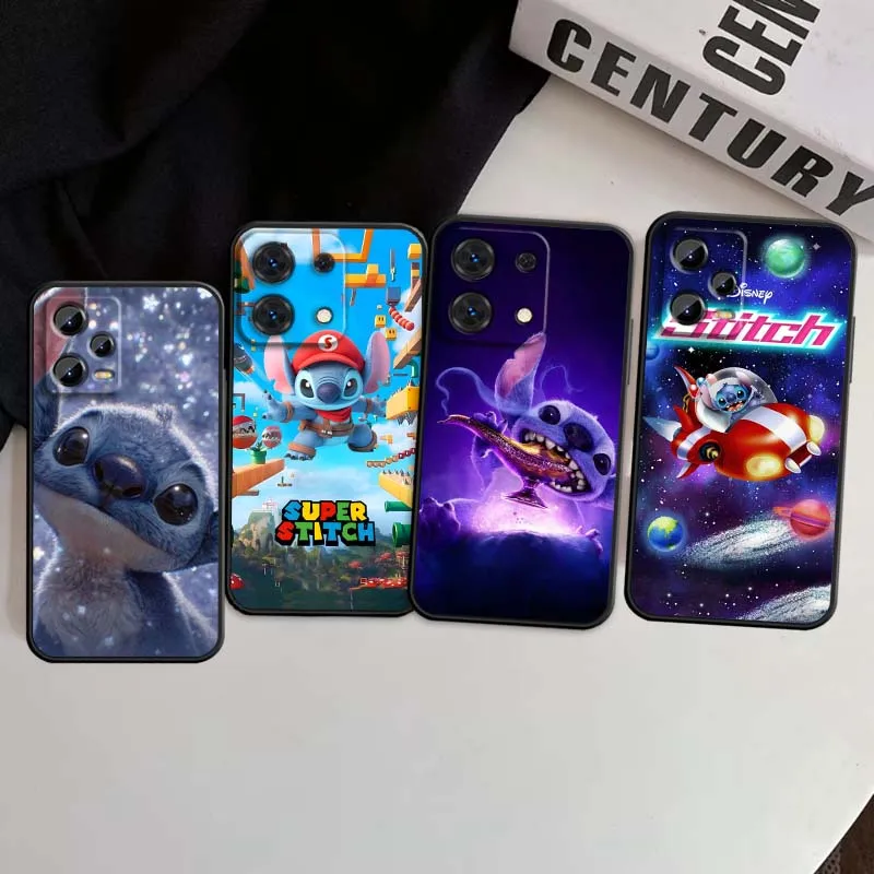 

Interesting Slady Anime For Xiaomi Redmi Note 14 13 12 12S 11E 11 11S 11T Pro Plus 4G 5G Black Soft TPU Cover