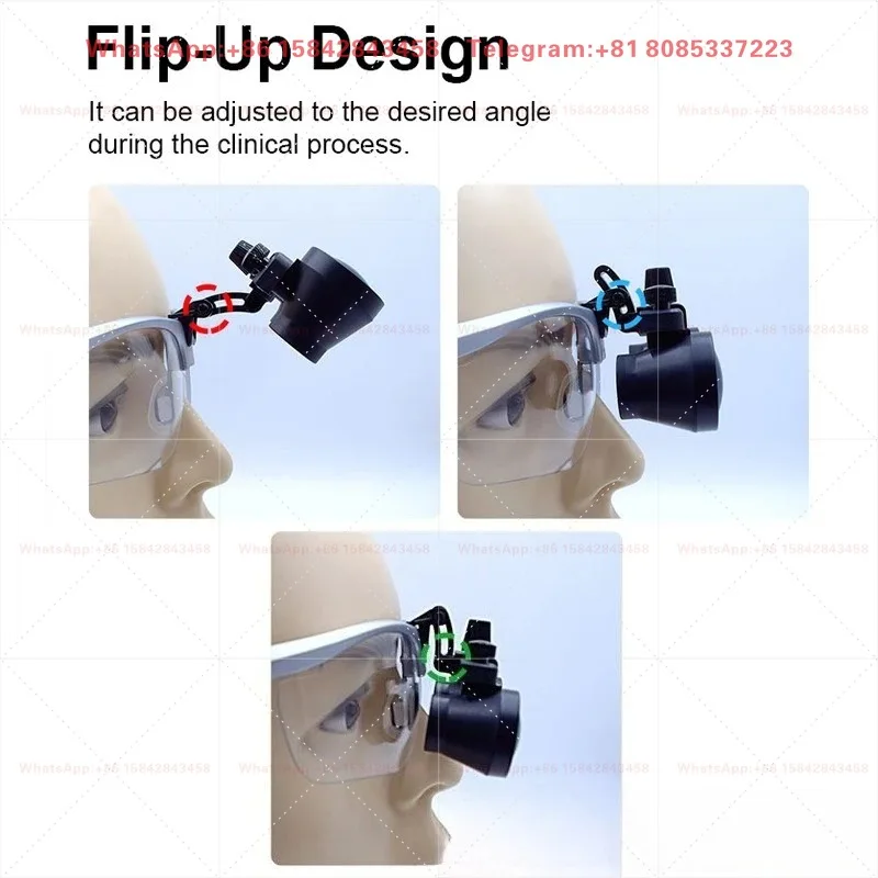 2.5/3.5X Optional Lens, Ultra Clear High Magnification Portable Magnifying Glass