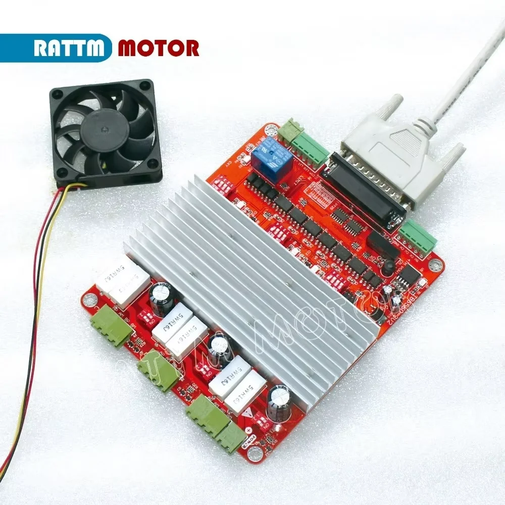 3 axis TB6560 Stepper Motor Driver board Stepper motor driver card breakout board V type for CNC Router Engraving Milling