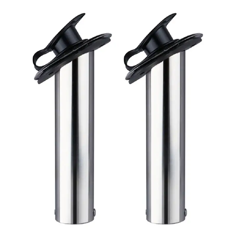 

ABHX-Fishing Rod Holder Stainless Steel Embedded Fishing Rod Holder For Marine Boat Accessories,2PCS