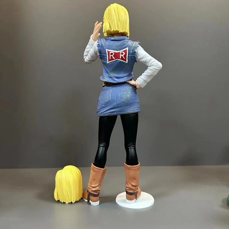 26 cm Dragon Ball Z Anime Android 18 bambola mobile modello in PVC collezione di statue decorazione del desktop regalo giocattolo ornamento