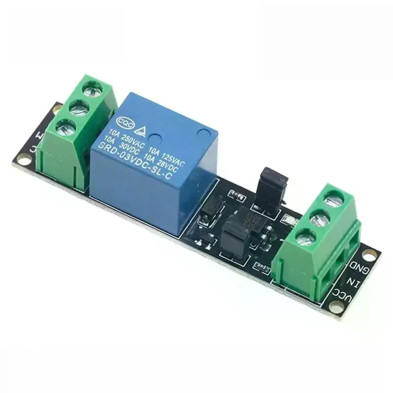 3V Single Channel Isolated Relay Drive Control Module High Level Trigger Board for College Electronic Engineering Practice