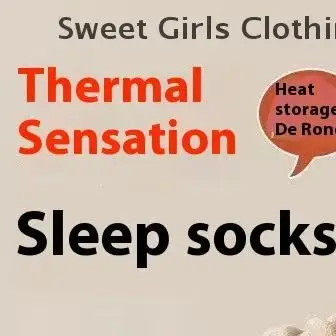 

1 пара свободных носков унисекс для сна, теплая домашняя одежда для мужчин и женщин, пара термоносков на осень-зиму, специальный кондиционер