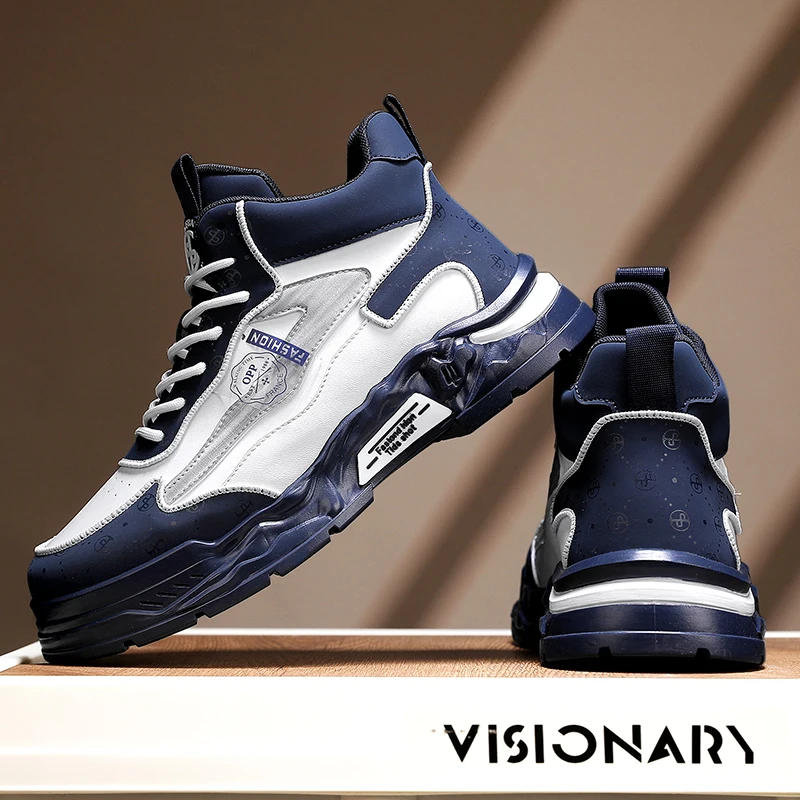 

2025 Spring/Autumn Men's Trendy Dad Shoes - Ultra Popular Mesh Breathable Thick-Sole Fashion Sneakers, Stylish & Versatile