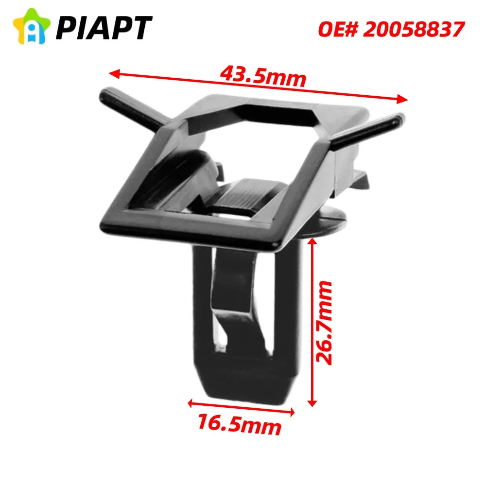 

10 шт. OE # 20058837 Зажимы для литья верхнего окна для GM Buick Chevy Monte Carlo Cutlass El Camino Malibu Regal Oldsmobile