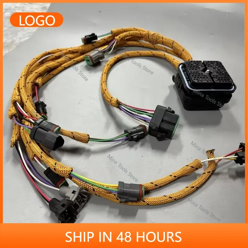 C9 C7 Wiring Harness 292-5393 323-9140 322-2733 246-4954 for Spares Engine Spare Part 330D 324D 336D Excavator