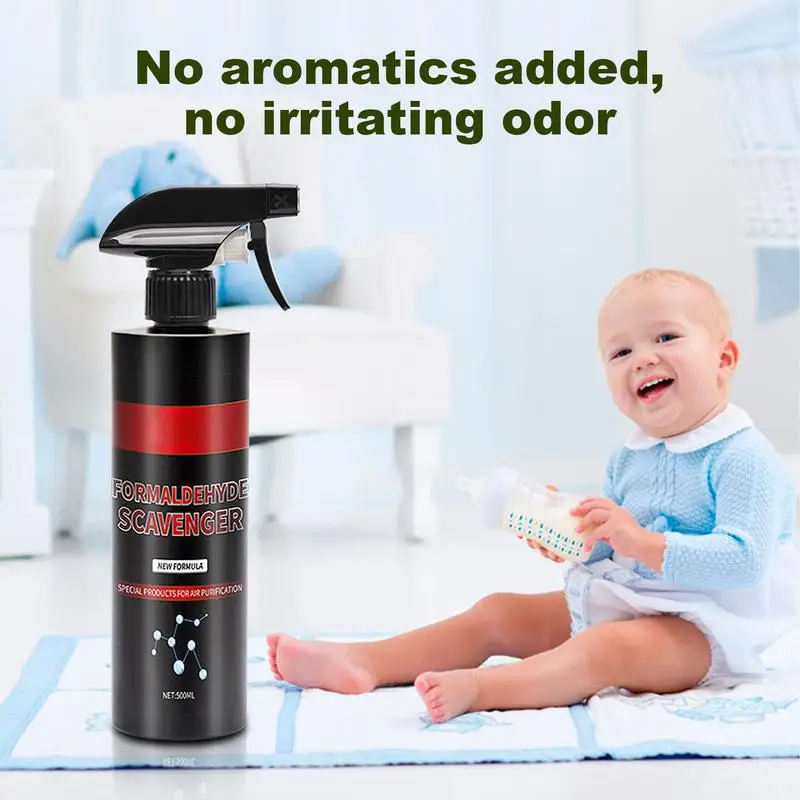 Room Odor Eliminator Multipurpose Powerful Air Deodorizer 500ml Safe Odor Remover Efficient Air Deodorizer For Fitment Odors