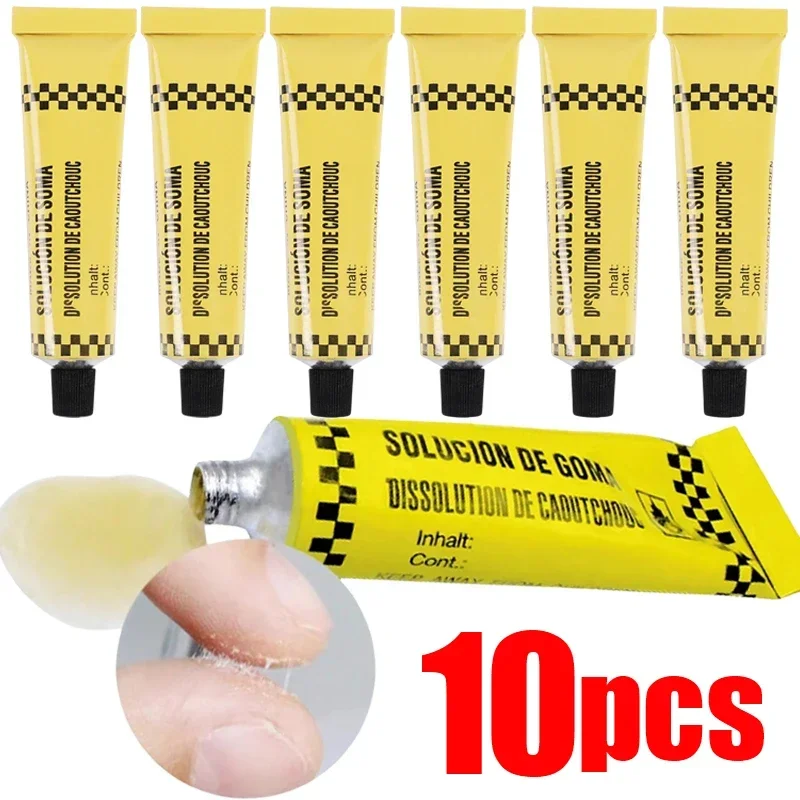 

1-10Pcs 12g Bicycle Automobile Motorcycle Tire Tyre Repairing Glue Inner Tube Puncture Repair Glue Strong Tyre Repair Glue