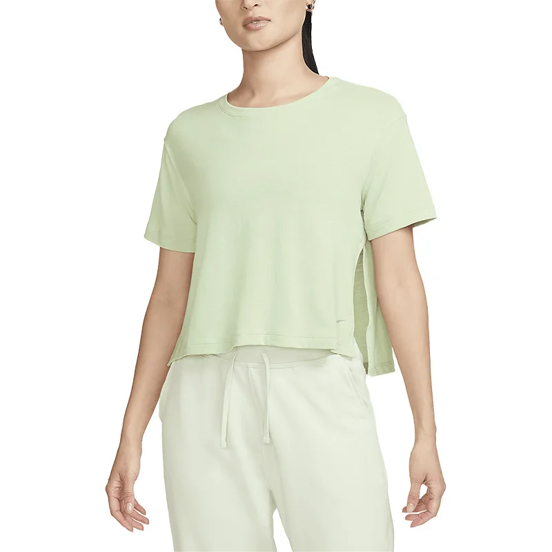 تي شيرت نايك الأصلي الجديد للتدريب على التهوية للسيدات DM7026-343