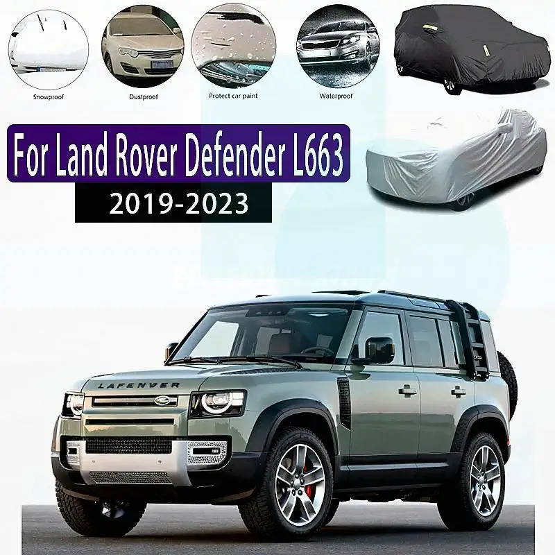 

For Outdoor Protection Waterproof Dustproof for Land Rover Defender L663 2019 2020 2023 Car Covers