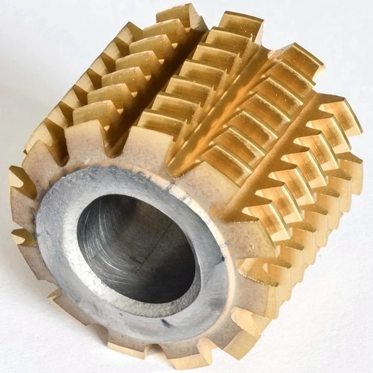 Supply high hardness super wear-resistant precision solid carbide coated small modulus gear hob