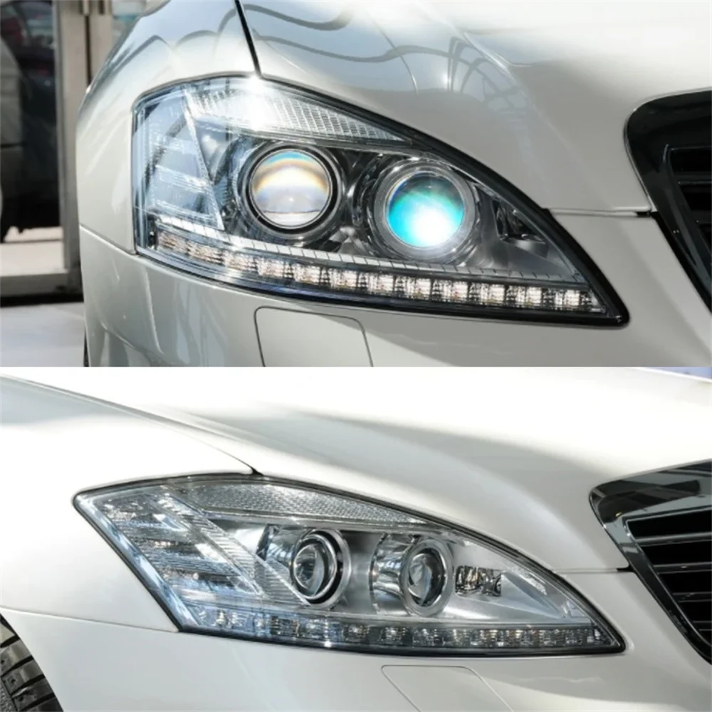 

Headlight Base For Benz S-Class W221 2010 2011 2012 2013 Headlamp House Car Rear Base Front Auto Headlight Back House
