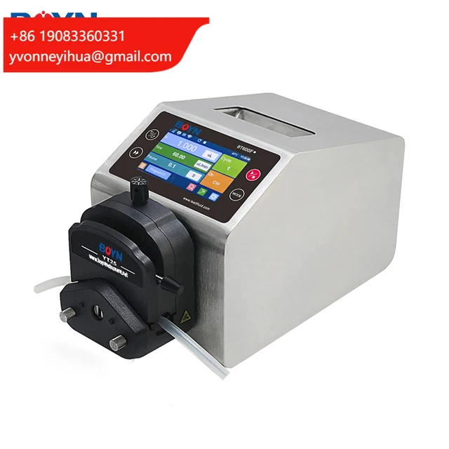 

BNBT600F 0.005~3000 ML/min Liquid Transfer Pump Stainless Steel Structure Dosing Pump Intelligent Dispensing Peristaltic Pump