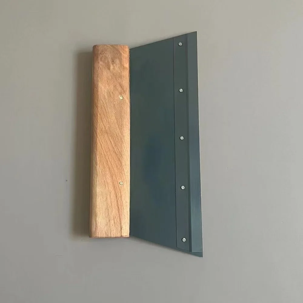 PVC Vinyl Floor Installation Tools - Adhesive Scrapers, Notched Teeth, 21cm Scraper, 28cm Scraper