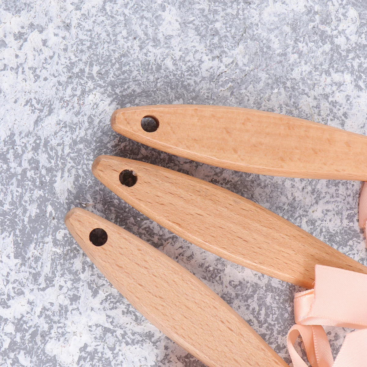 

3Pcs Xmas Design Silicone Spatula Wooden Handle Heat Resistant to 230c Cake Butter Scraper Baking Tools Festive Gift