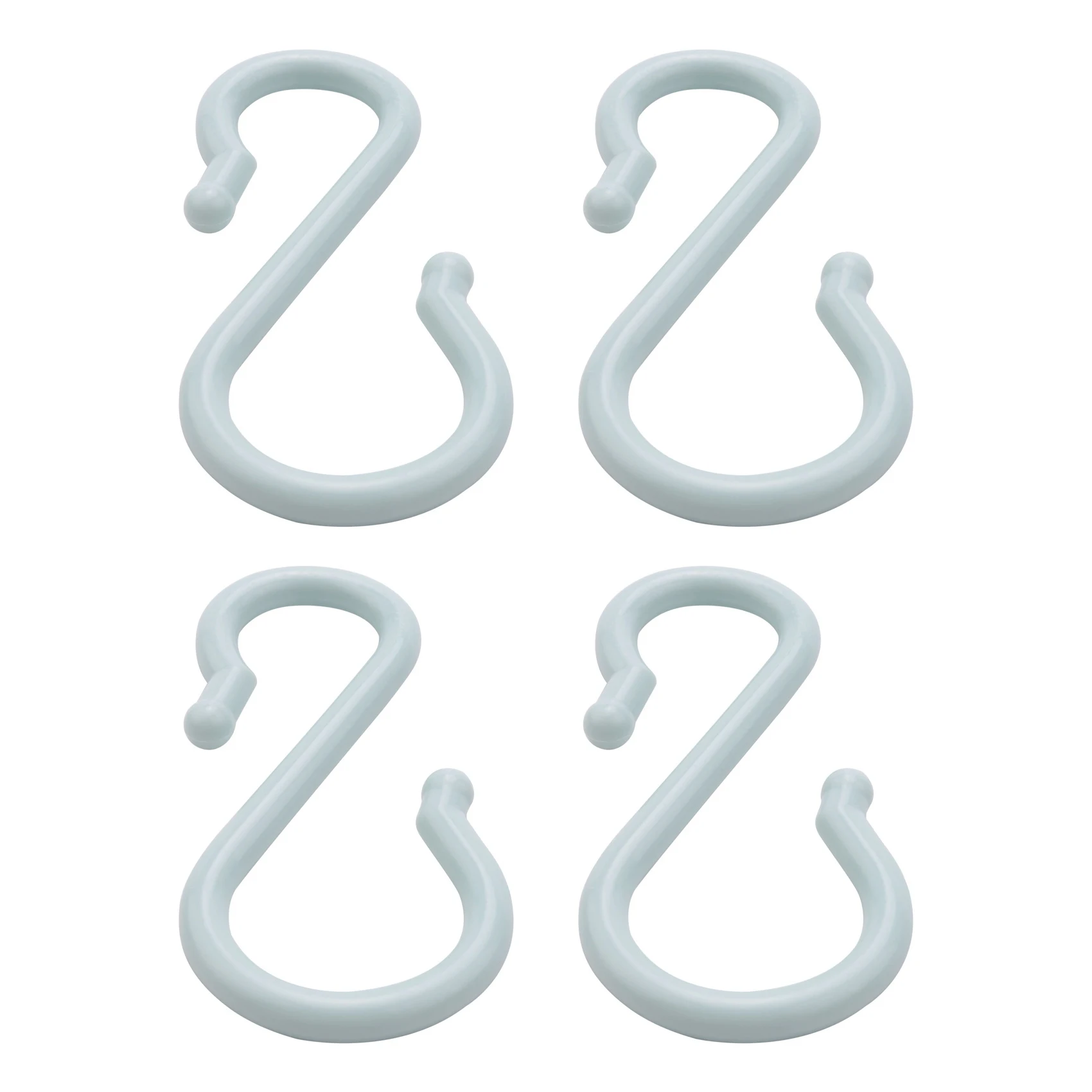 A75K Синяя пластиковая чаша для дырокола S-образные крючки 4 шт.