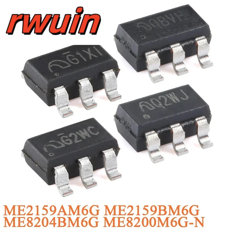 50Pcs/10Pcs ME8200M6G-N SOT-23-6 ME8200 High Performance Current Mode PWM Controller Chip ME2159AM6G ME2159BM6G ME8204BM6G
