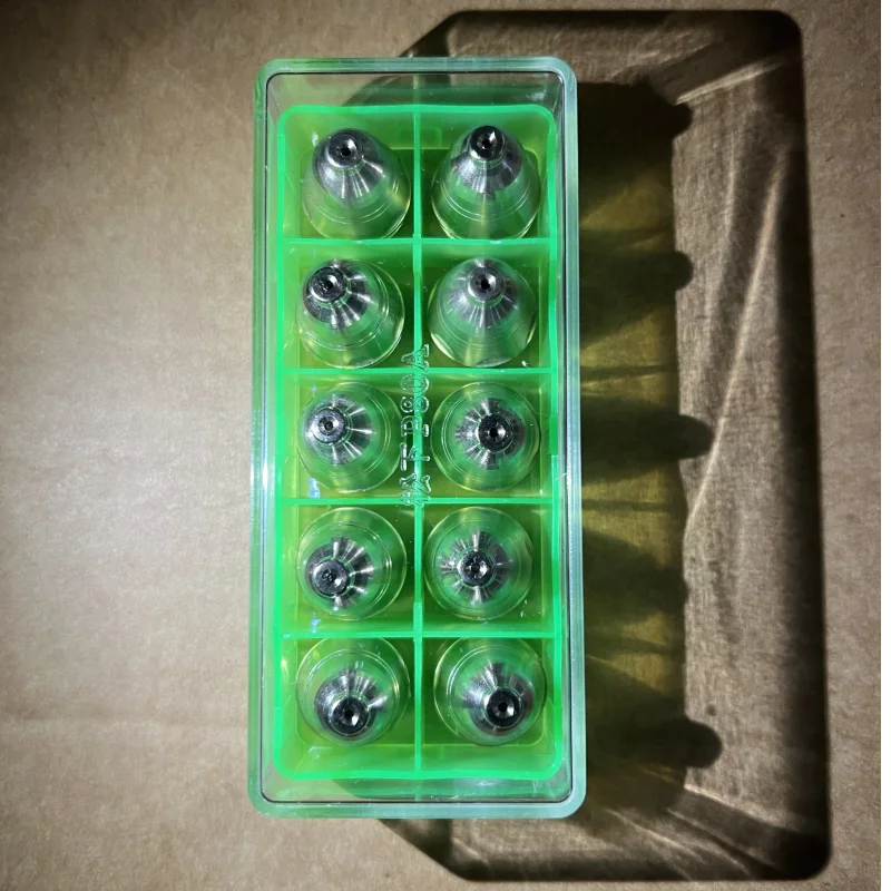 20 pieces of P80 plasma cutting torch welding accessories P80 nozzle electrode cutting nozzle CUT-80 CUT-100 LGK-100 plasma cutt