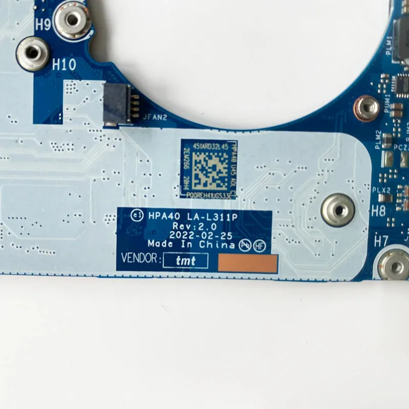 

Mainboard For HP X360 14-EF LA-L311P Laptop Motherboard With I5/I7-12th Gen CPU RAM 8GB/16GB 100% Fully Tested Working Well