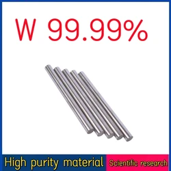 High purity tungsten rod Φ0.25-100mm tungsten electrode W99.99% research experiment