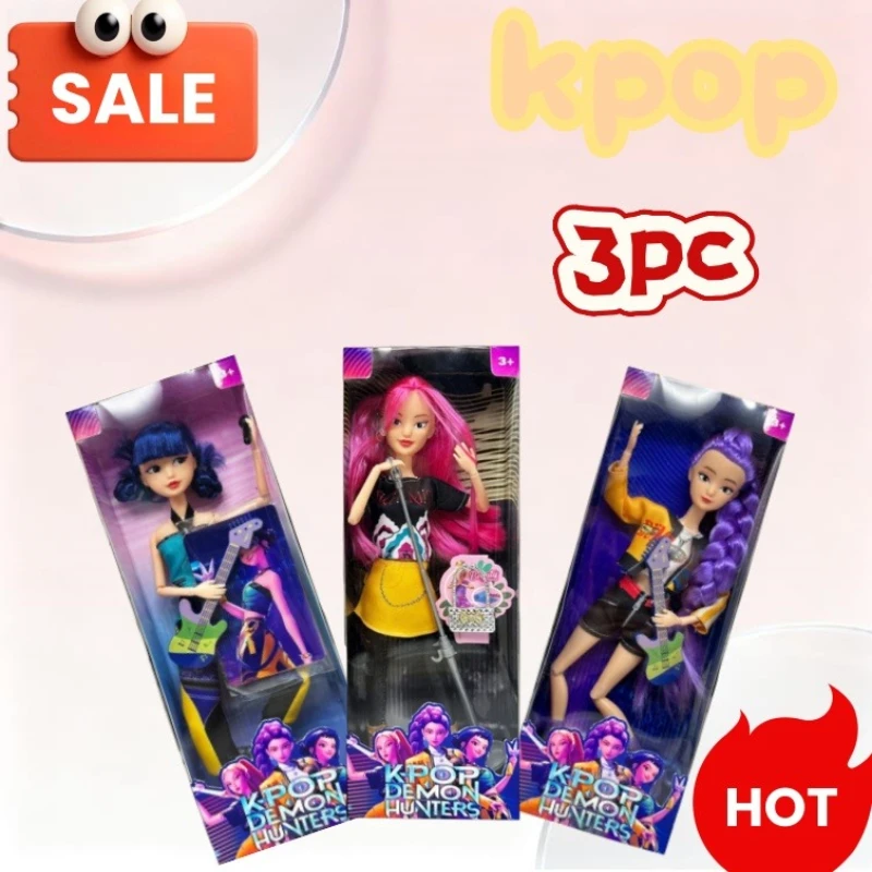 جديد ألعاب الدمى Kpop شيطان الصيادين عمل الشكل لعبة رومي ميرا زوي جميلة الأميرة طفلة الدمى البلاستيك لتقوم بها بنفسك لعبة للفتيات #5