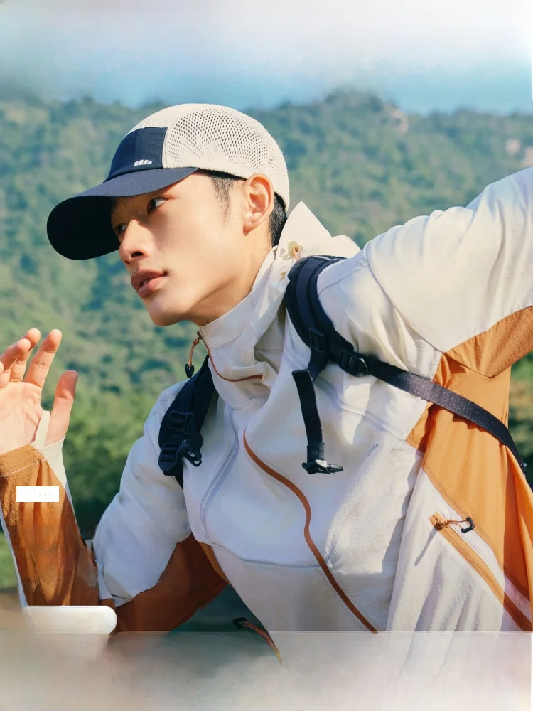 

Banani Men's Outdoor Climbing Hat Lightweight Breathable Qui-drng Sweat Absorbent Windproof Baseball Cap Sun Protection