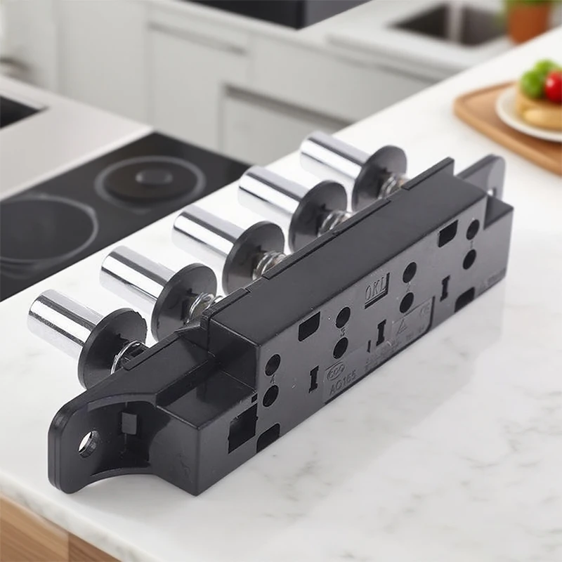 مفتاح زر توصيل بخمسة أوضاع لمفتاح فضي بخمسة أوضاع لغطاء المطبخ