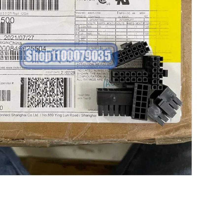 

50 шт./лот 43025-1200 430251200 пластиковый корпус 12P 100% новый и оригинальный