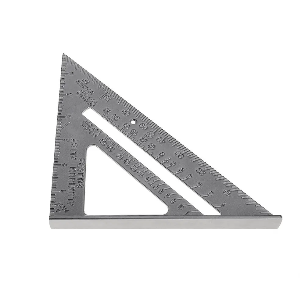 Guide Square Ruler Triangle Protractor For Carpenter Miter Speed Framing Measurement Tool Tri-Line Saw