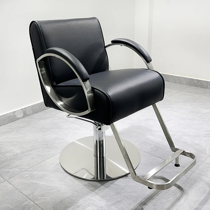 كرسي حلاق فاخر لتصفيف الشعر كرسي احترافي للمكياج كرسي حلاق لصالون الشعر كرسي أثاث صالون Silla De Barbería #1