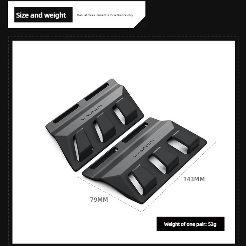 2Pcs for Tesla Model YL Y Juniper 2025 2026 Hidden Rear Trunk Storage Hook Left Right Both Side Bag Hanger Interior Accessories