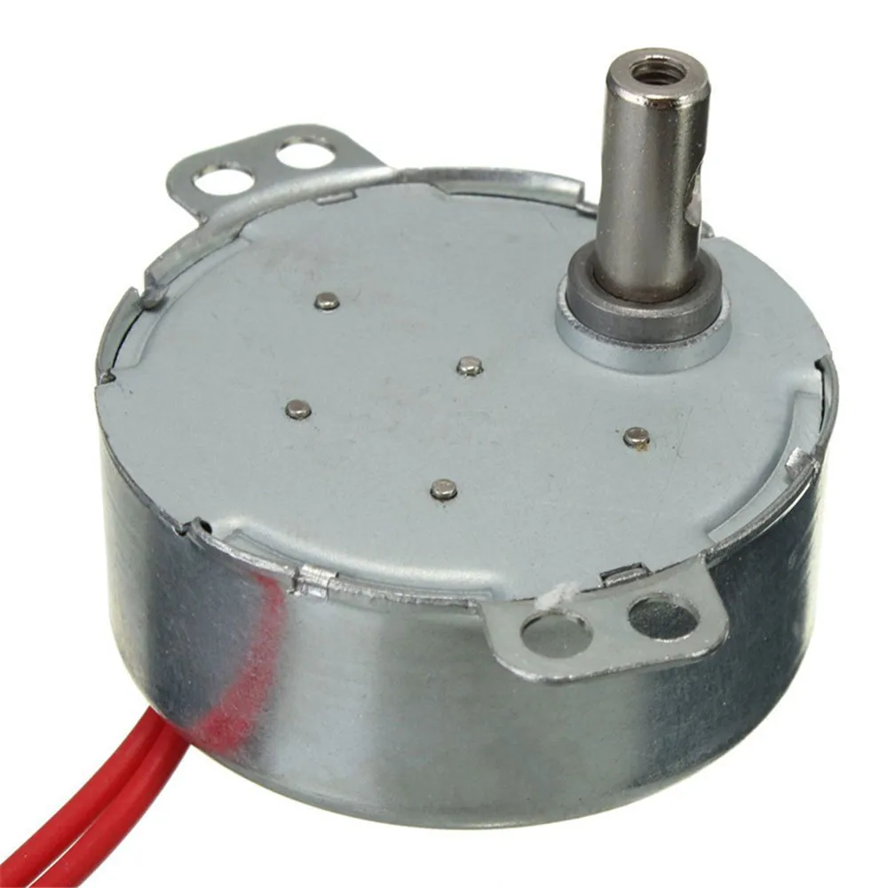 Stable Synchronous Motor 5-6 r/min Pro TYC-50 AC 220V 12V 50/60Hz Torque 4KGF.CM 4W CW/CCW Microwave Turntable for Electric Fan