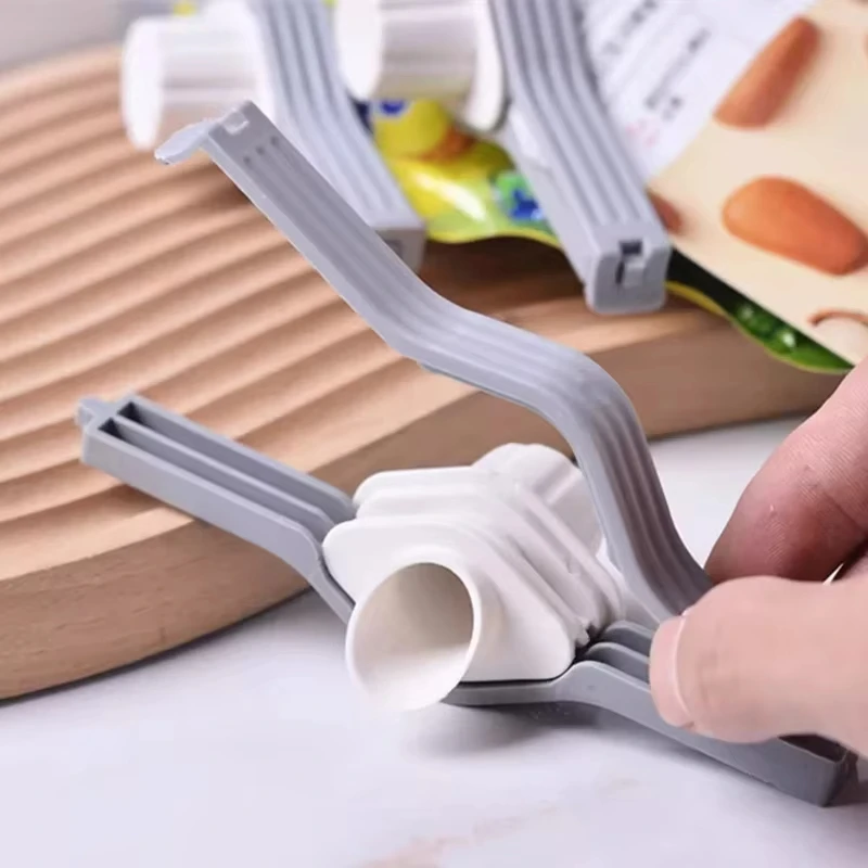 غطاء برغي مشبك للغلق بإحكام كيس توابل مسحوق الحليب كيس الملح مشبك للغلق بإحكام وجبة خفيفة حفظ الطعام كليب أداة اكسسوارات المطبخ