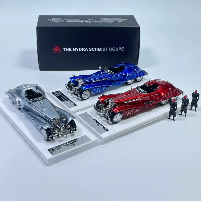 Picture 7: WM 1:64 Scale Diecast Alloy Car Model New Hydra Schmidt V16 Sports Car Exquisite Fine Detailed Collectible Replica Perfect Gift