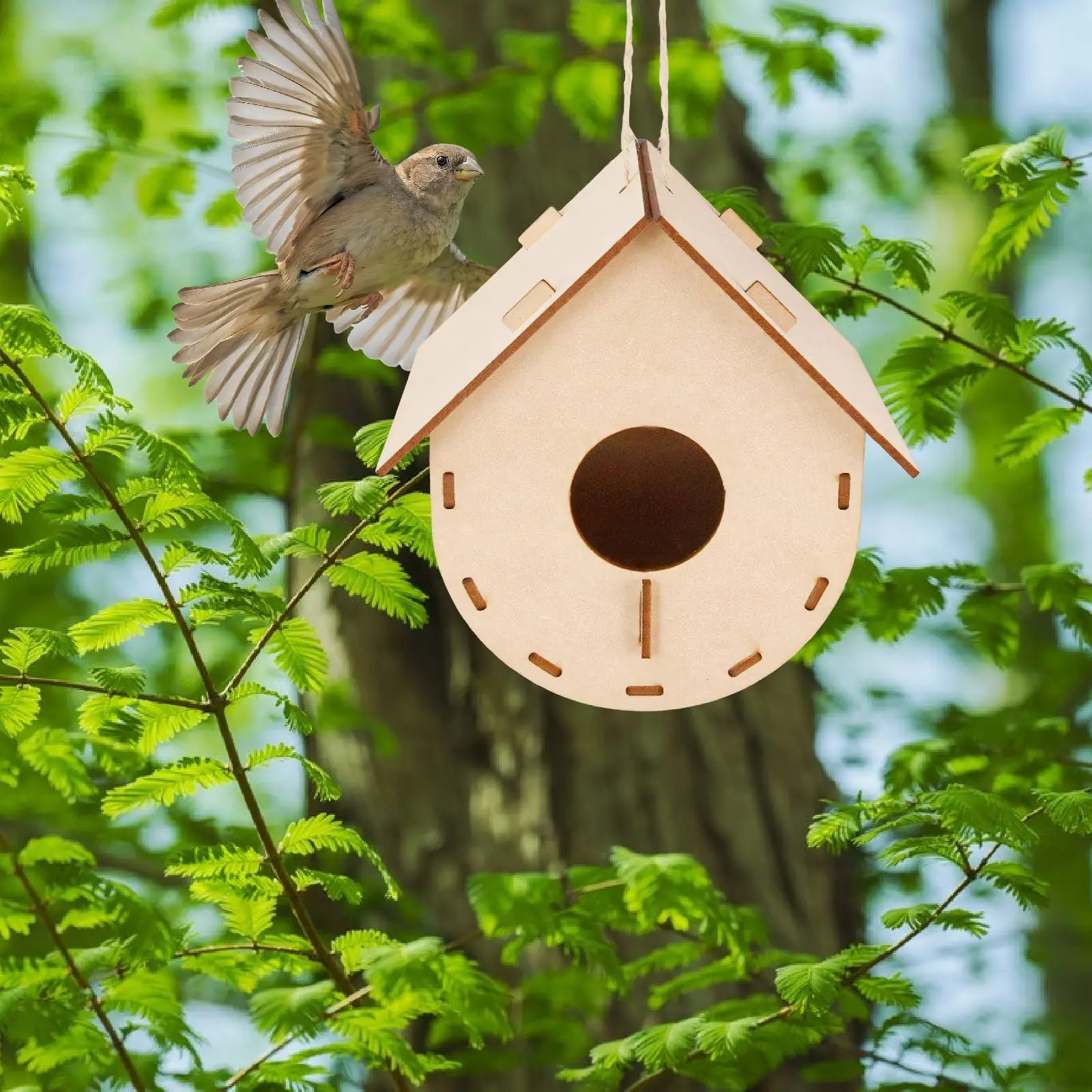 Modelo científico diy kit de casinha de pássaros brinquedo de construção educacional criativo para crianças experimentos científicos