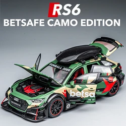 1:24 RS6 Racing Die-Cast Alloy Model Car - Stylish Collector's Item, Perfect Gift for Boyfriend, Display-worthy Collectible