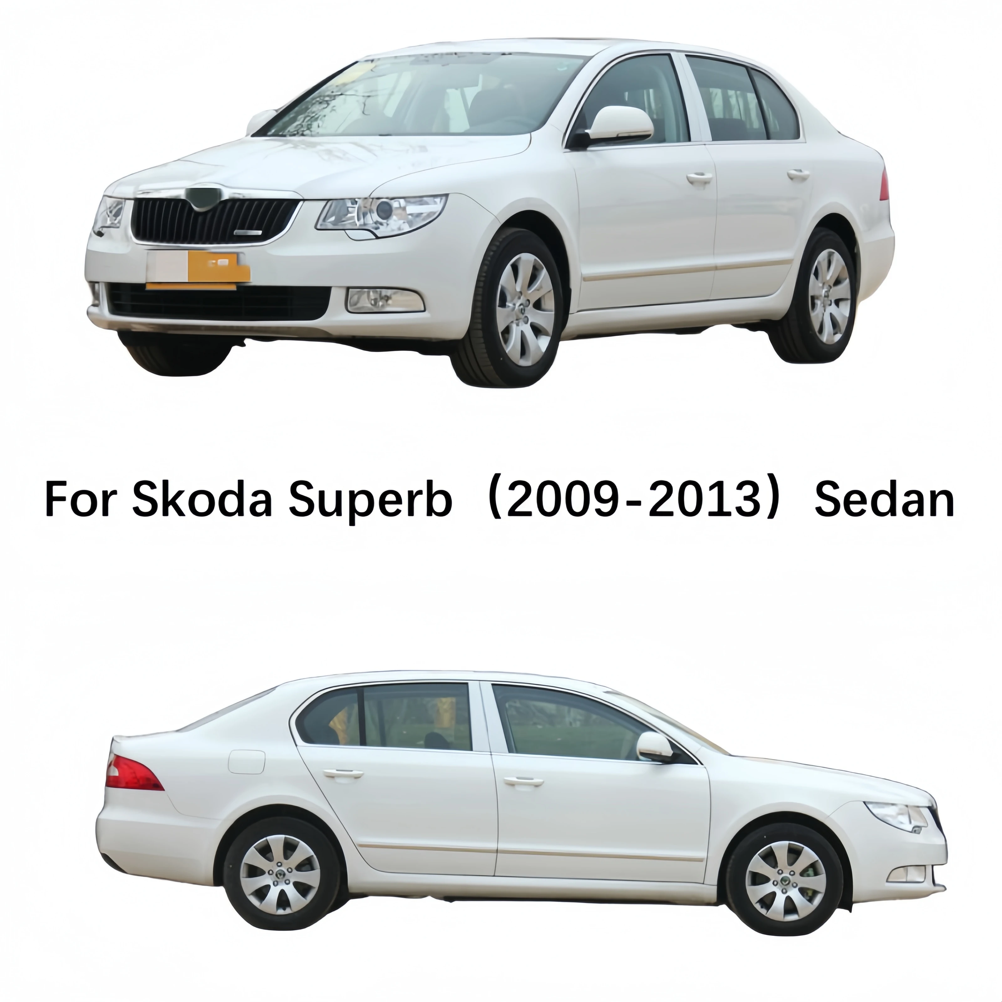 For Skoda Superb 2009 2010 2011 2012 2013 Sedan Car Styling Accessories Window Visor Deflector Window Rain Guard Cover